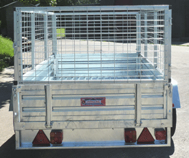 apache trailer with mesh sides